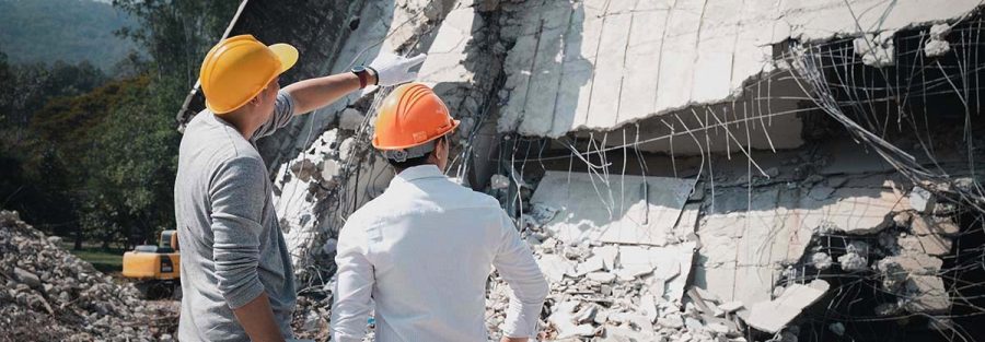 Engineering assessment following catastrophic structural collapse